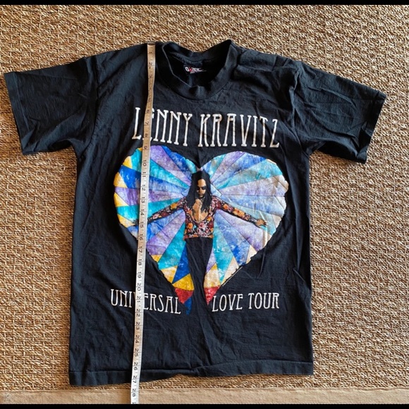 Lenny Kravitz Universal Love Tour Authentic Giant Tag Tee Authentic Vintage - Picture 4 of 7